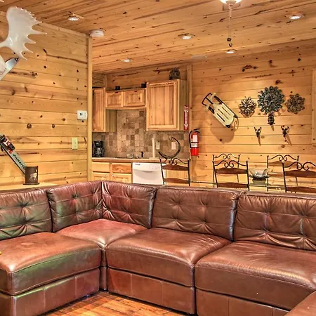 Rustic Gatlinburg Chalet With Hot Tub 2 Mi To Town Extérieur photo