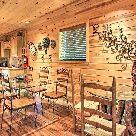 Rustic Gatlinburg Chalet With Hot Tub 2 Mi To Town Extérieur photo