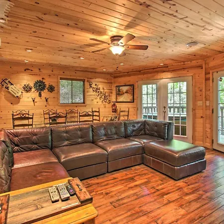 Rustic Gatlinburg Chalet With Hot Tub 2 Mi To Town Extérieur photo